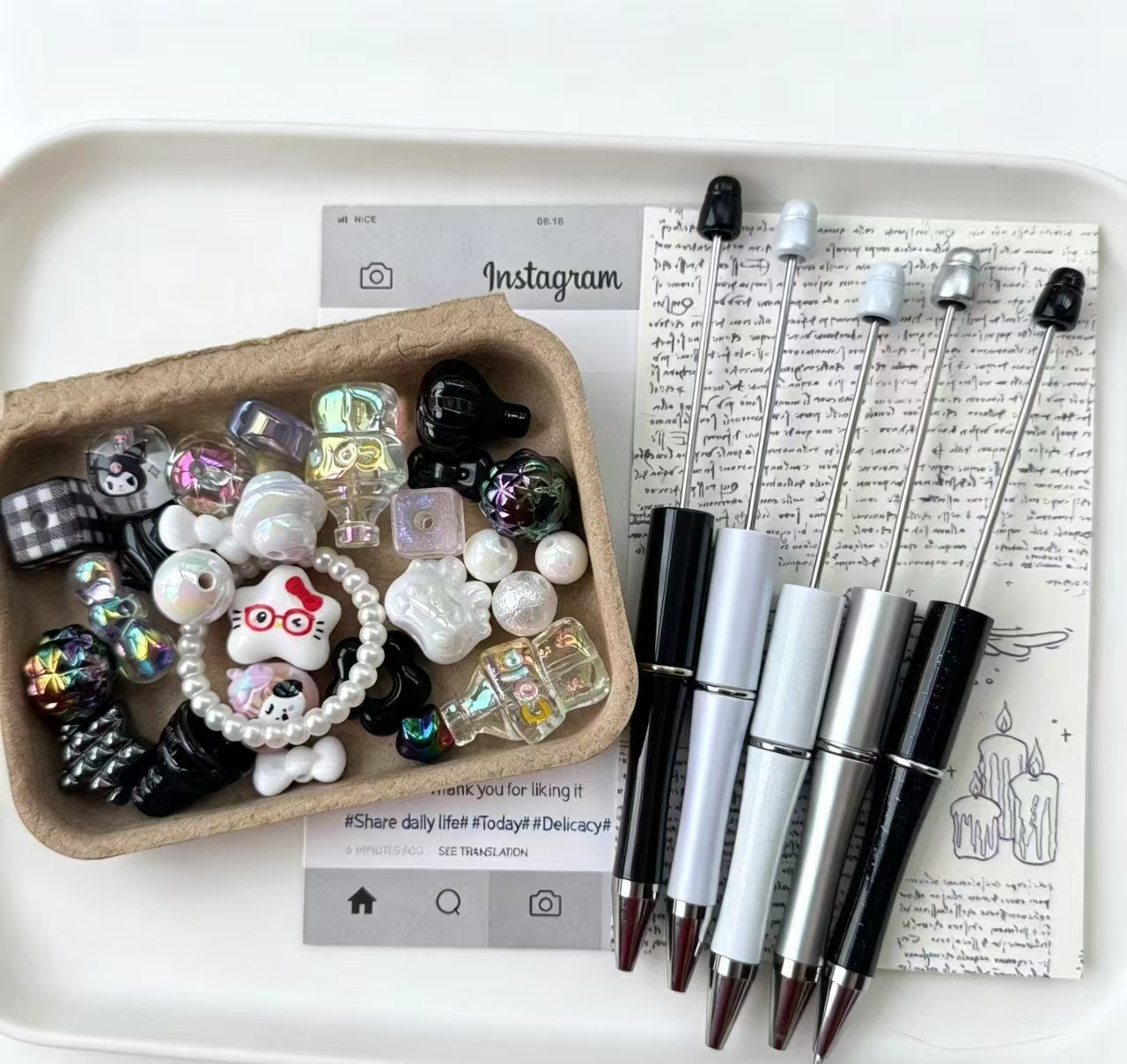 DIY Beadable Pen Making Kit - Image 8