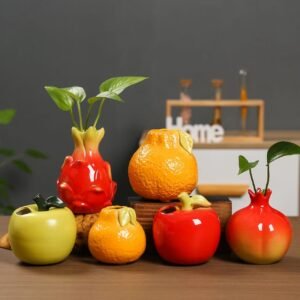Trendy Fruit Style Ceramic Vase